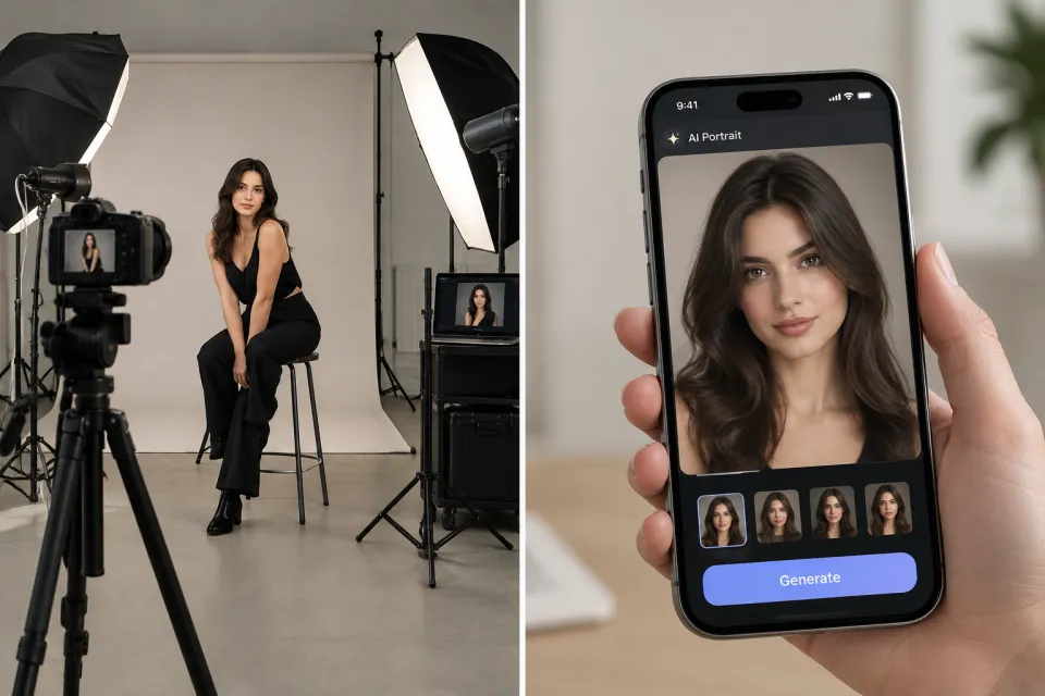 AI Headshot vs Professional Photographer: When to Choose Each