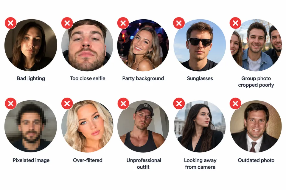 Top 10 LinkedIn Profile Photo Mistakes to Avoid