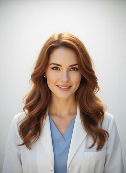AI Medical headshot style example
