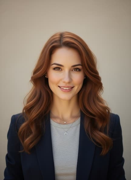AI Smart Casual headshot style example