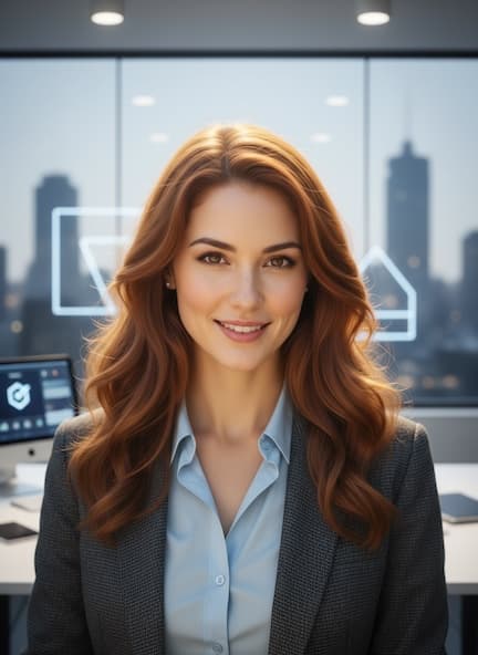 AI Startup headshot style example